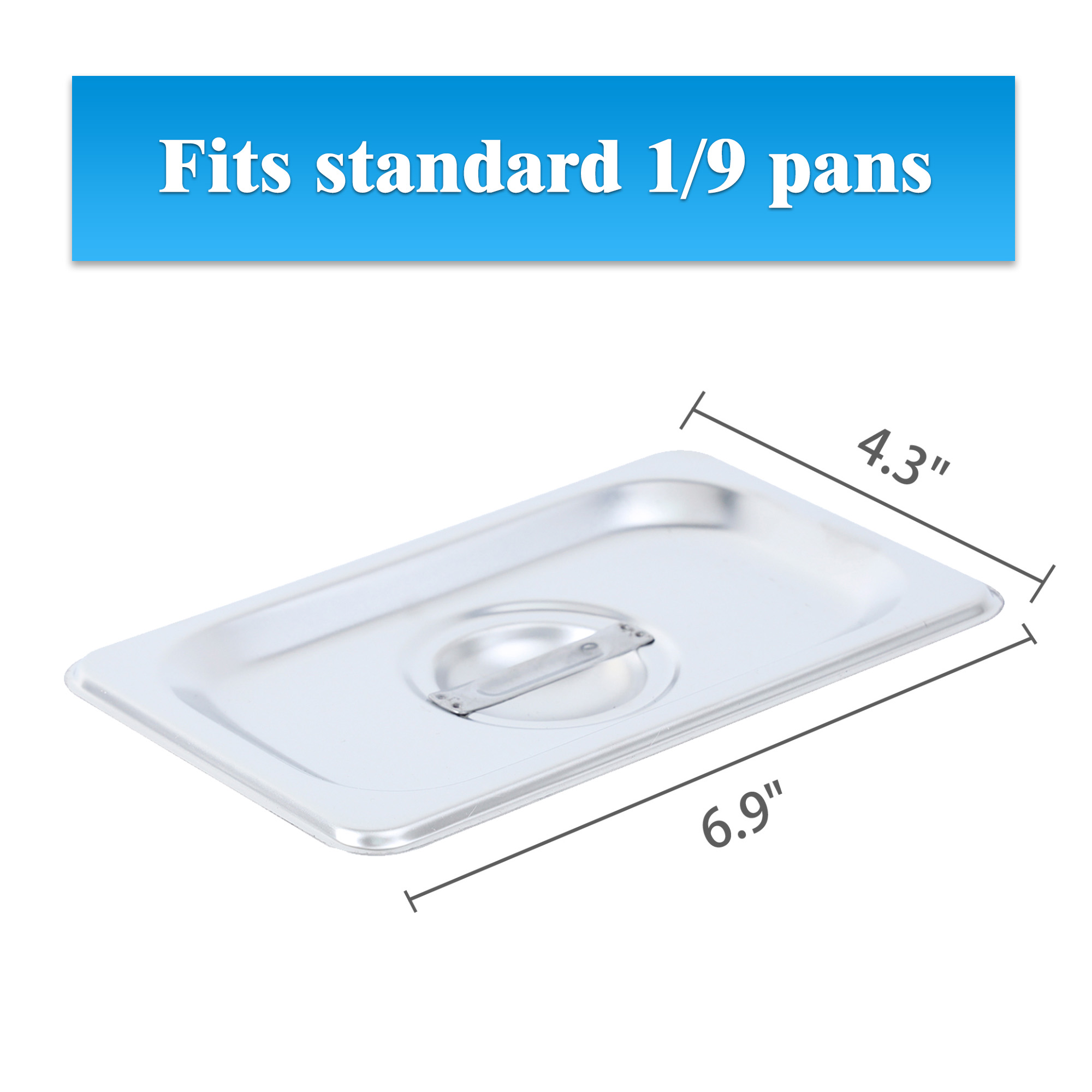 Fits standard 1/9 pans